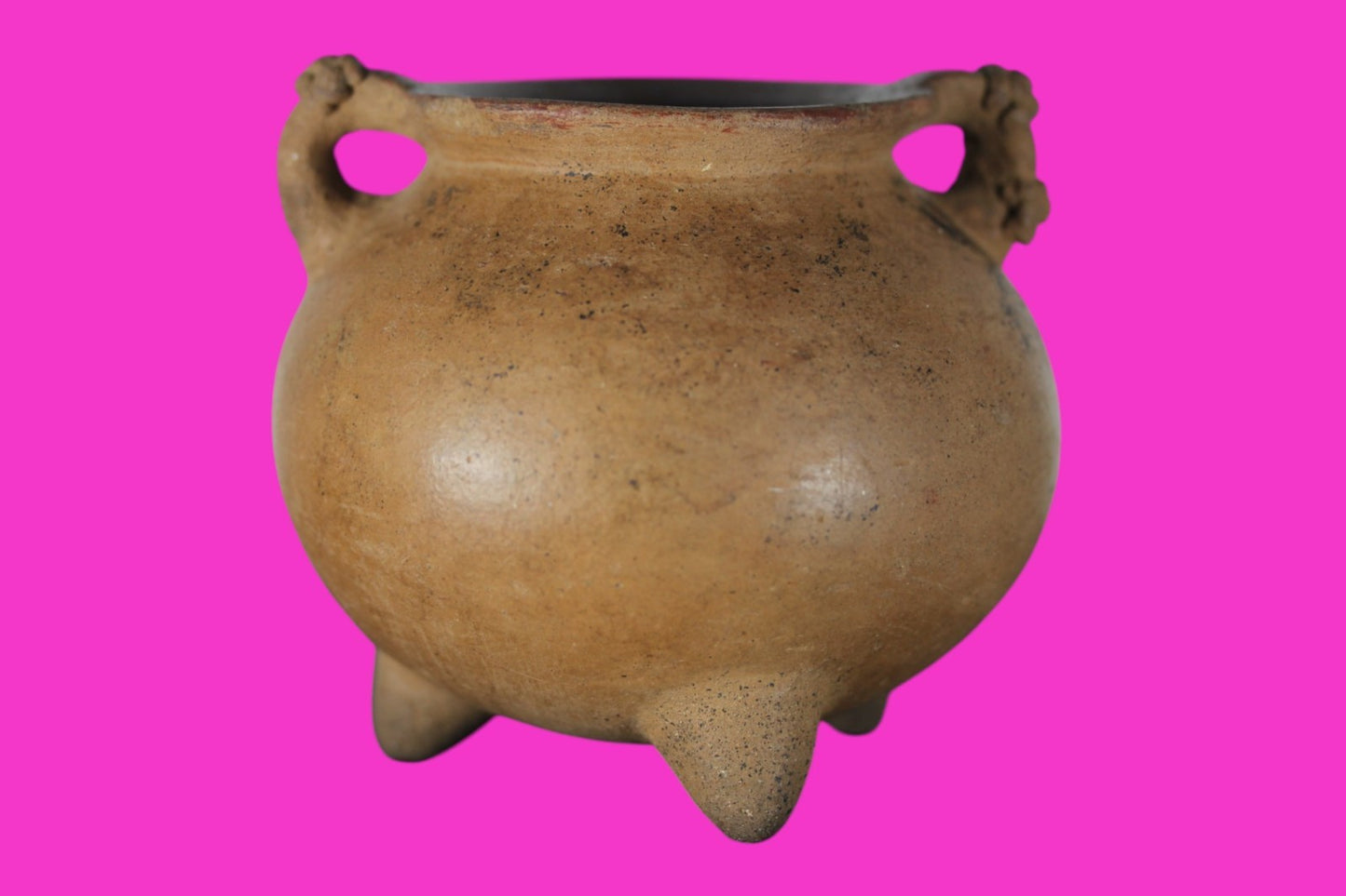 Authentic Pre Columbian Artifact  Tripod Bowl Nicoya Costa Rica 700 AD COA J07