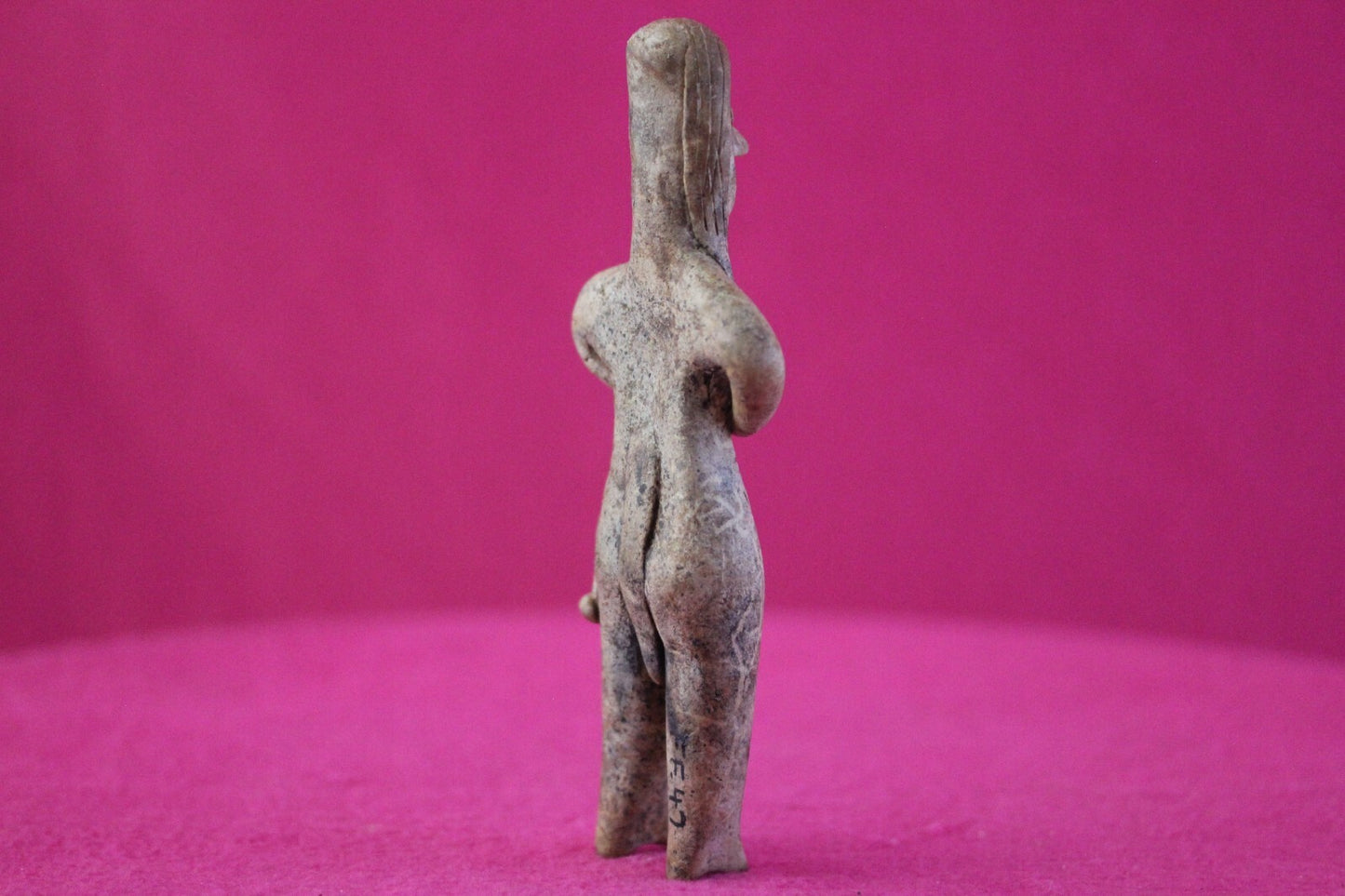 Authentic Pre Columbian Artifact Tomb Figure Colima Mexico 100 BC-250 AD COA 167