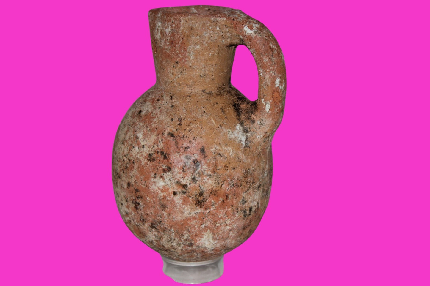 Ancient Holy Land Artifact Jug From Time of Jesus Christ 100 BC - 100 AD COA 16