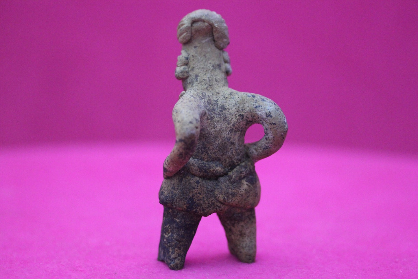 Authentic Pre Columbian Artifact Rare Grandma Tomb Figure Colima Mexico COA 144