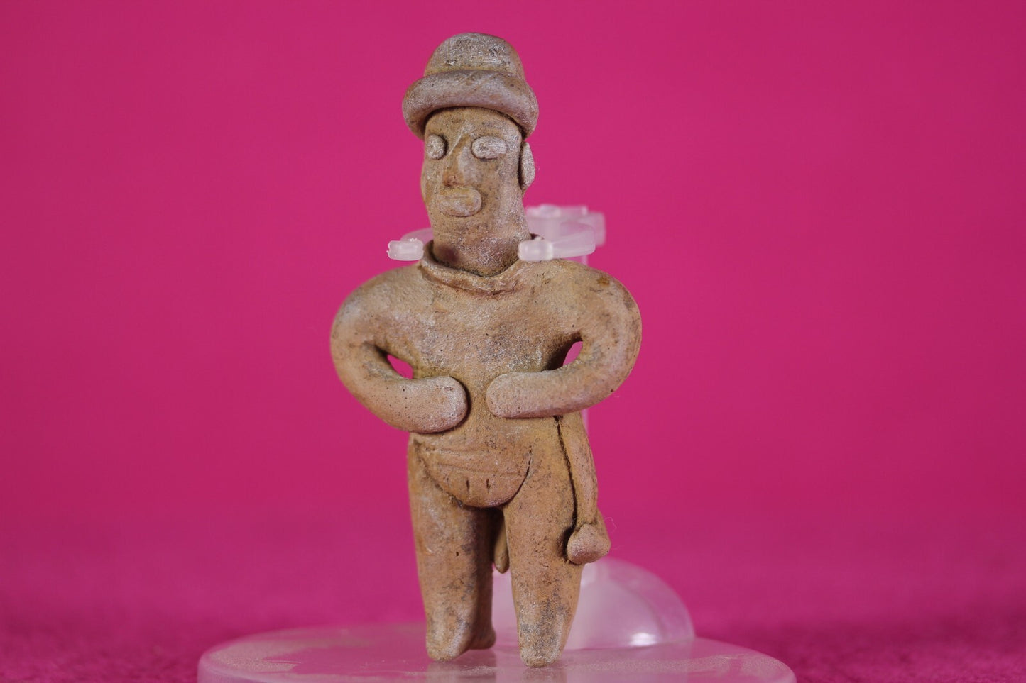 Pre Columbian Artifact Colima Figure Mexico 300BC-300AD ex Primitivo COA J52