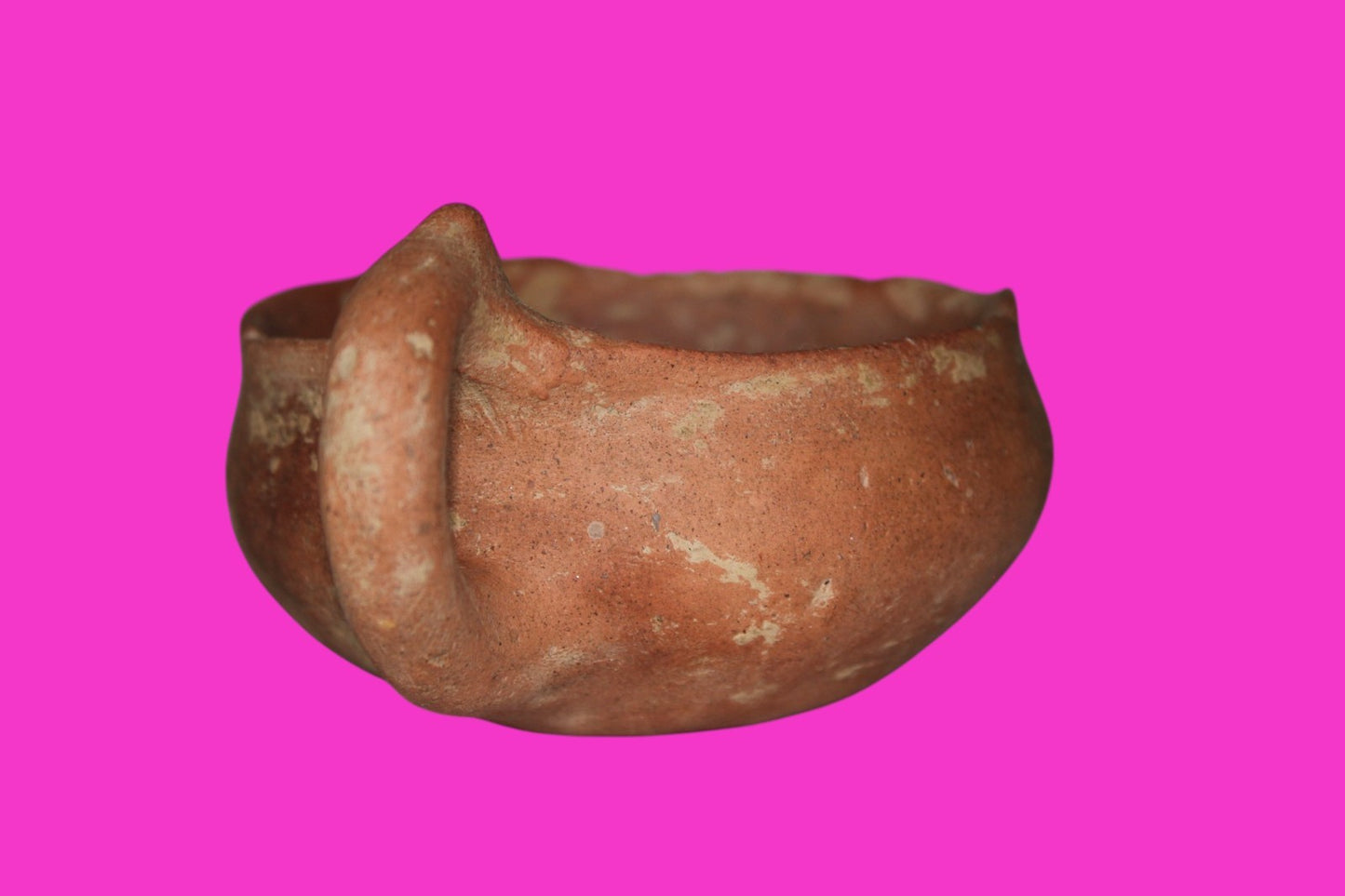 Ancient Holy Land Artifact 4000 Year Old Cup Time of Abraham 2000 BC COA J115