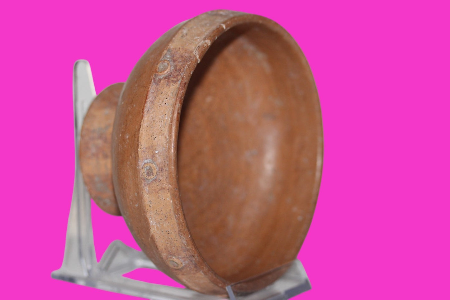 Pre Columbian Artifact Authentic Pedestal Bowl Watershed Costa Rica COA J88