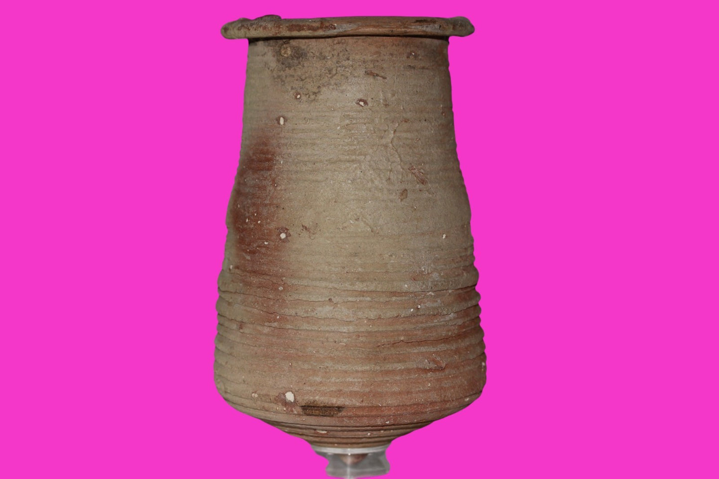 Ancient Holy Land Artifact Large Beaker Found in Israel 400 BC-600 AD COA J128