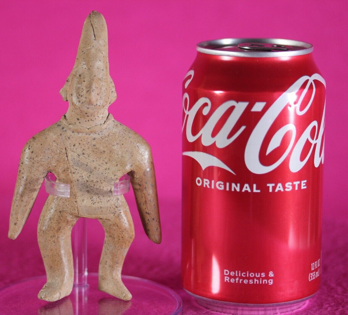 Pre Columbian Artifact Authentic Archaic Tomb Figure Colima Mexico COA T90