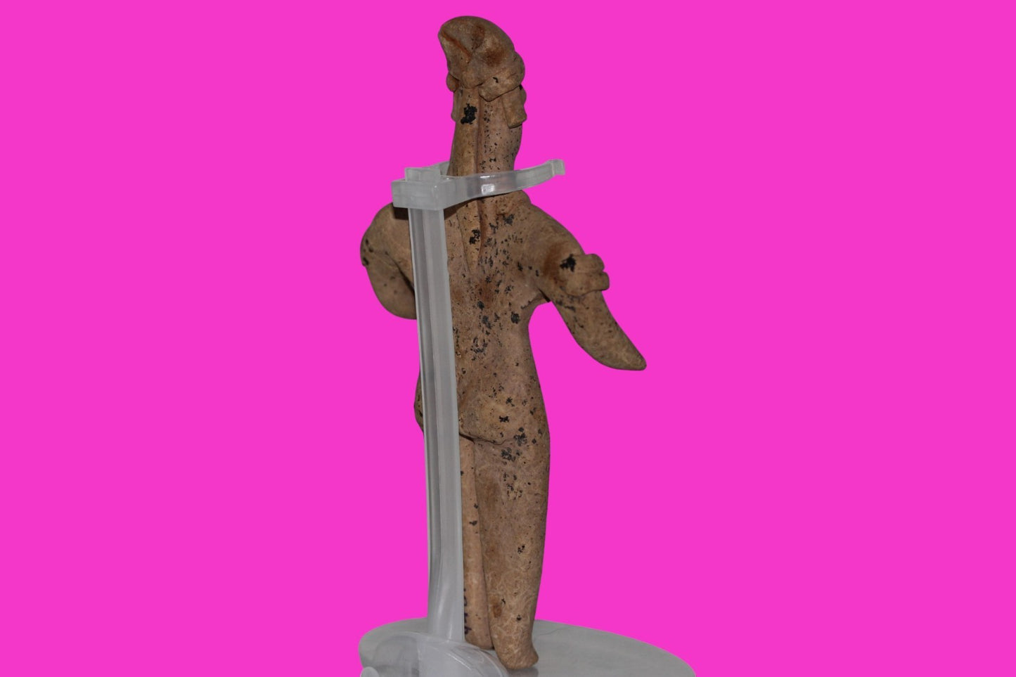 Pre Columbian Artifact 6 inch Female Tomb Figure Colima Mexico 100 BC COA 259