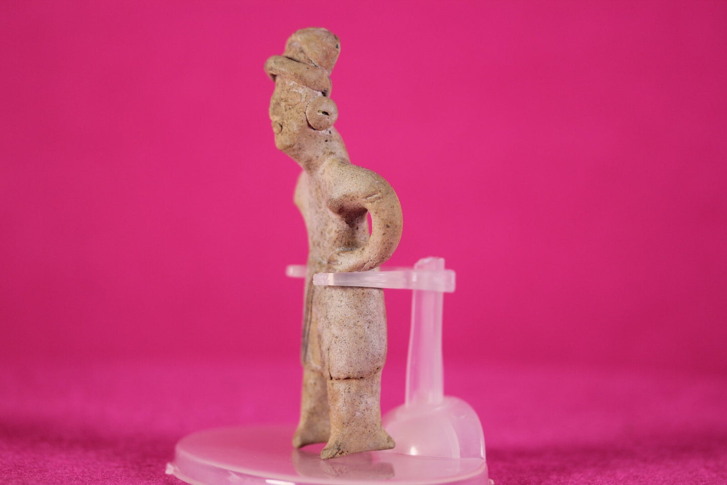 Pre Columbian Artifact Colima Figure Mexico 300BC-300AD Certified COA J62