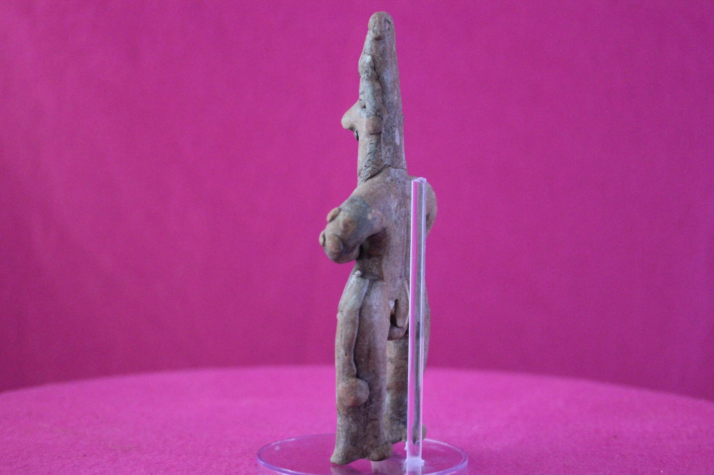 Pre Columbian Authentic Artifact Female Shaman Tomb Figure Colima Mexico COA 199