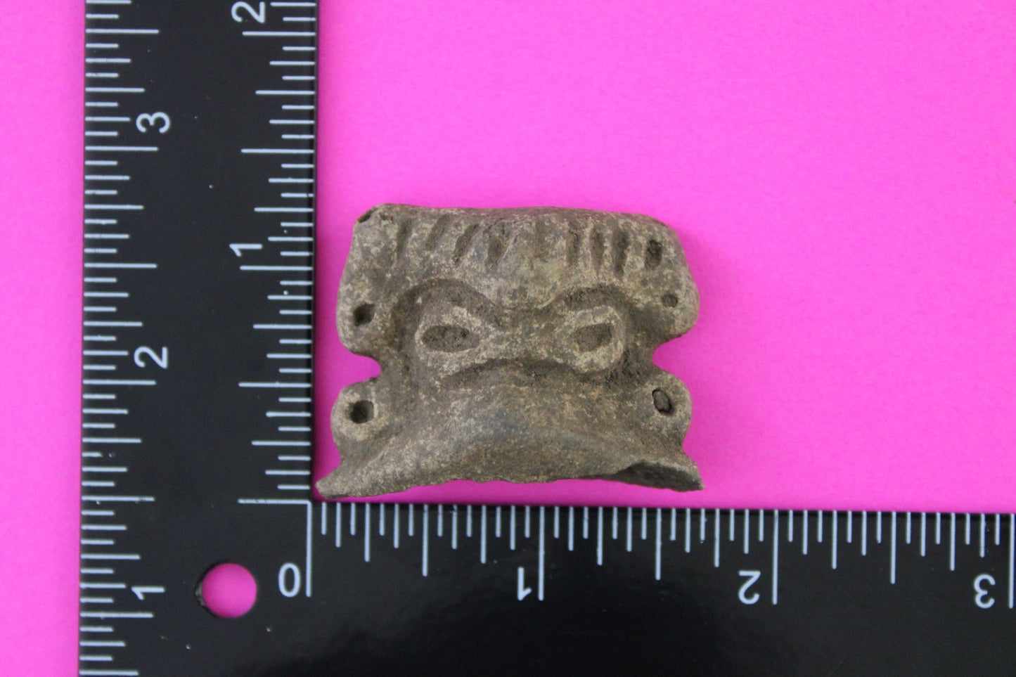 Puerto Rico Taino Pre Columbian Pottery Artifact FREE Display Case 1000AD COA 89