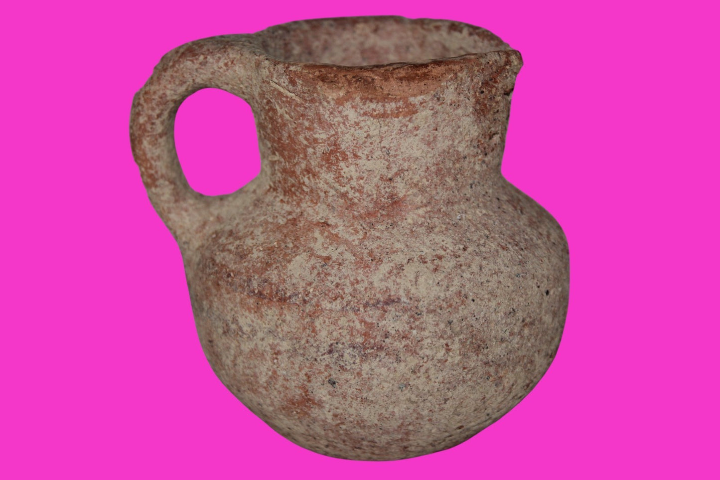 Ancient Holy Land Artifact Jug From Time of Jesus Christ 100 BC - 100 AD COA 14