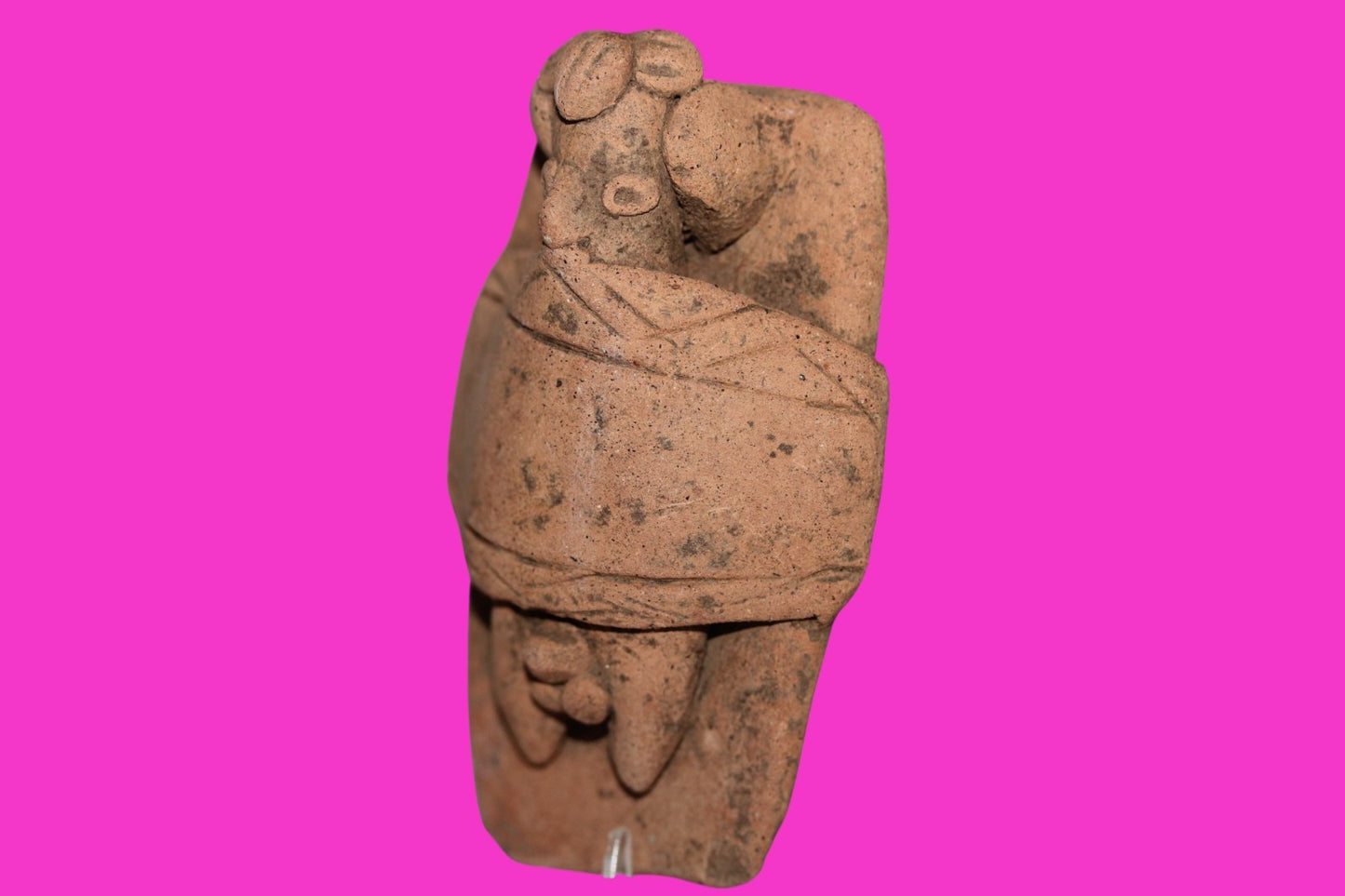 Pre Columbian Artifact Infant Tomb Burial Figure Colima Mexico 100 BC COA 223