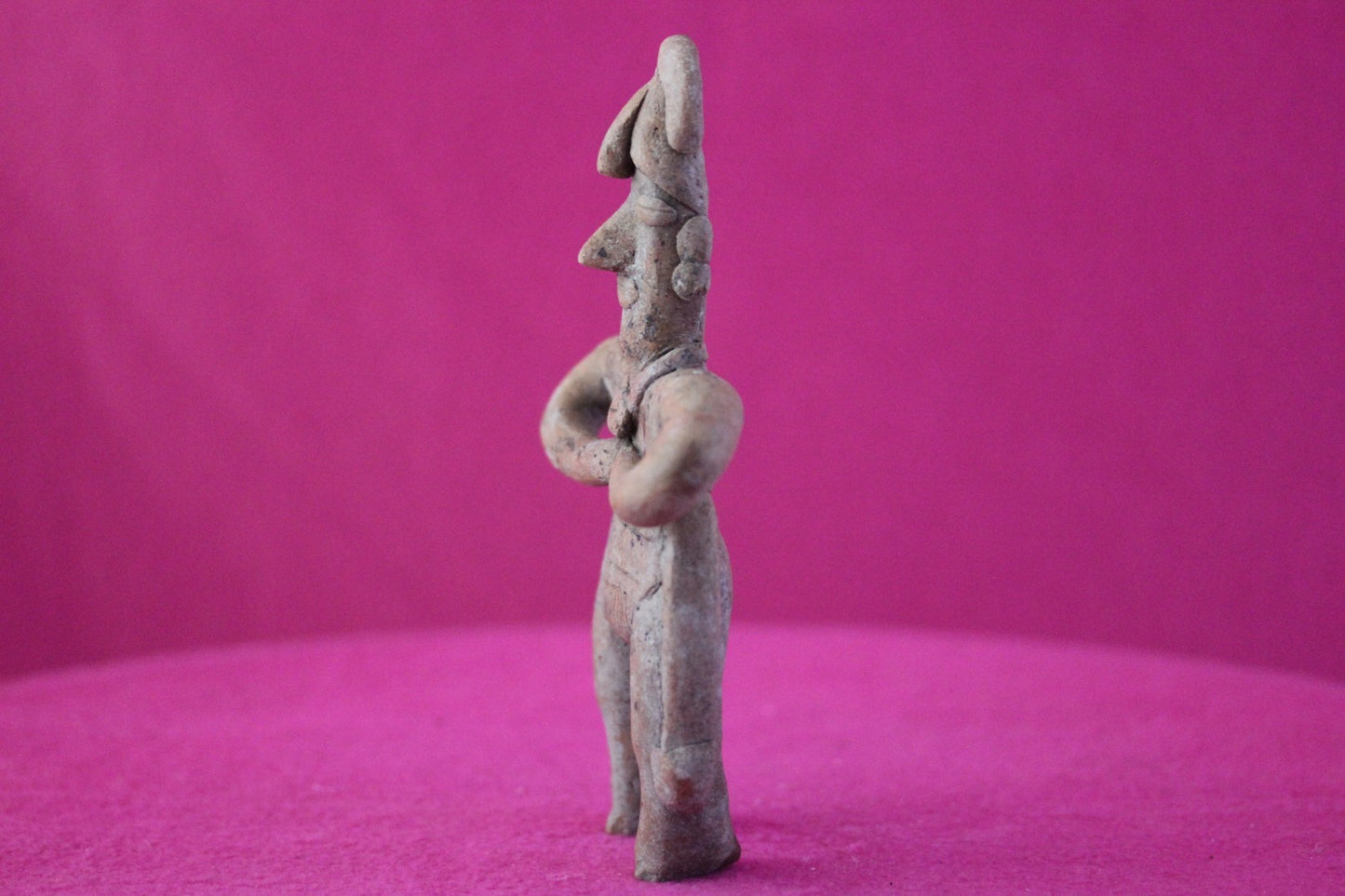 Pre Columbian Authentic Artifact Male Shaman Tomb Figure Colima Mexico COA 200
