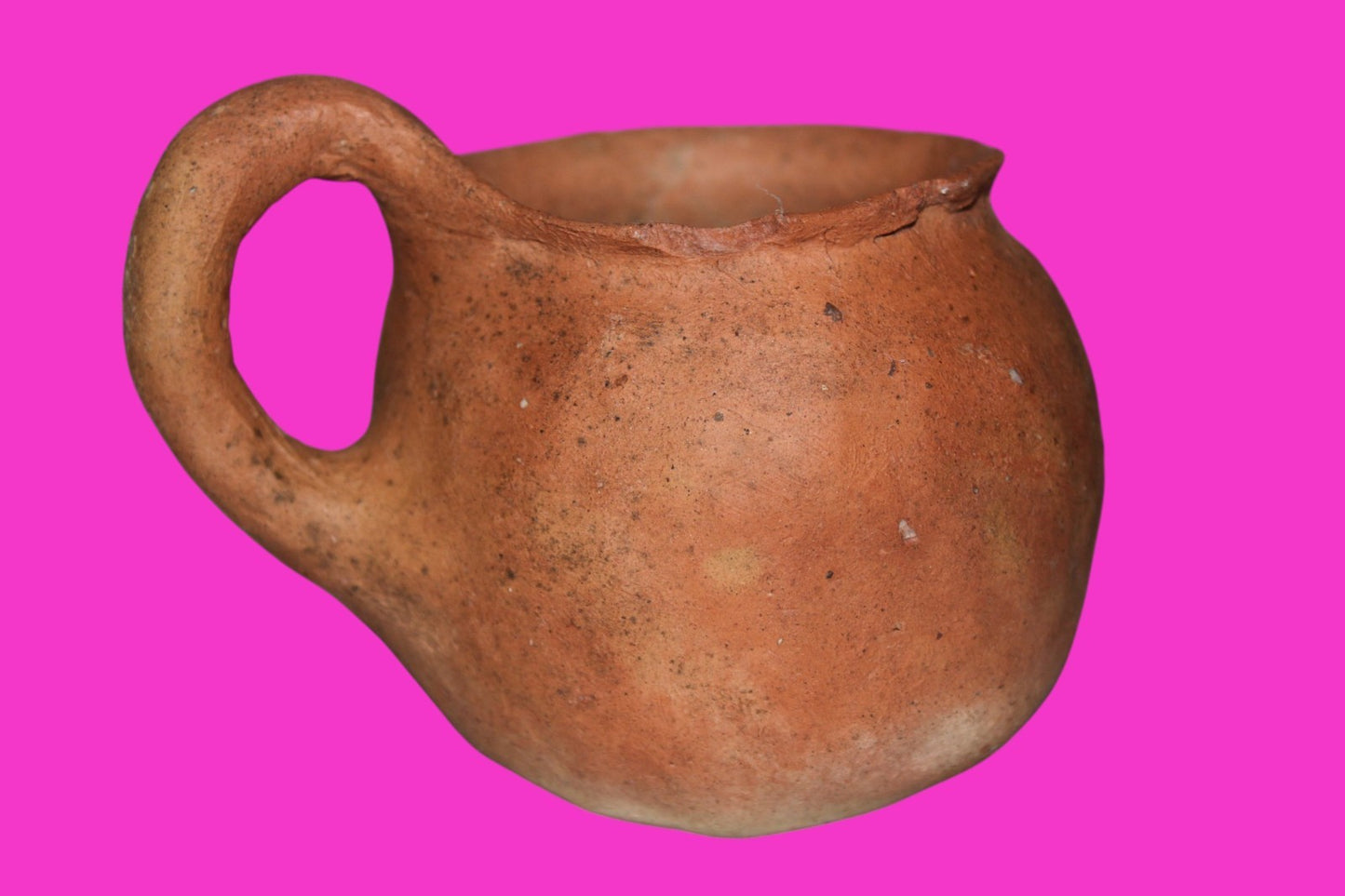 Holy Land Artifact Ancient 4000 Year Old Cup Time of Abraham 2000 BC COA J120