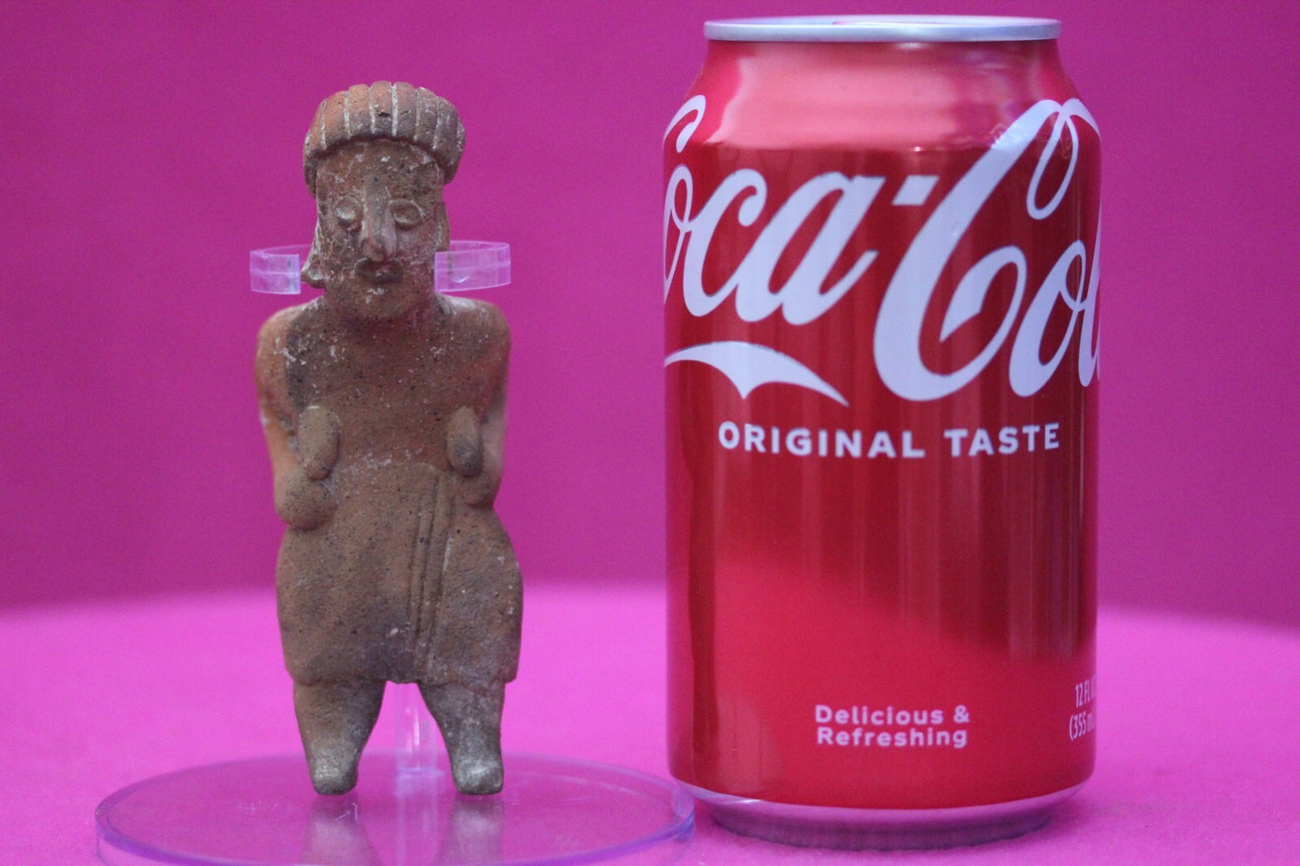 Pre Columbian Artifact Authentic Rare Grandma Tomb Figure Colima Mexico  COA 145