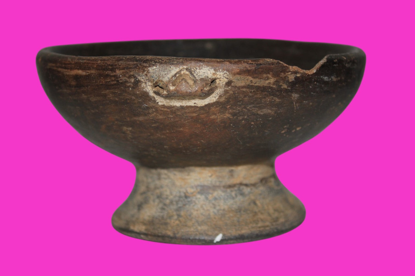 Authentic Pre Columbian Artifact Pedestal Bowl Calima Colombia 750 AD COA J63