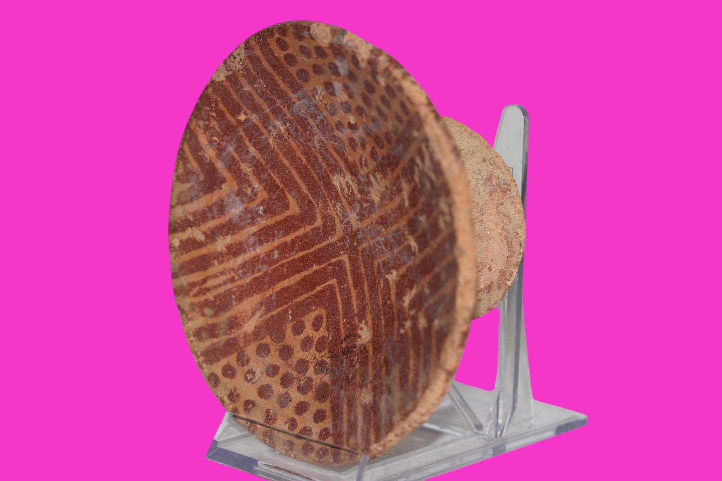 Pre Columbian Artifact Authentic Pedestal Bowl Narino Columbia 1000 AD COA J100