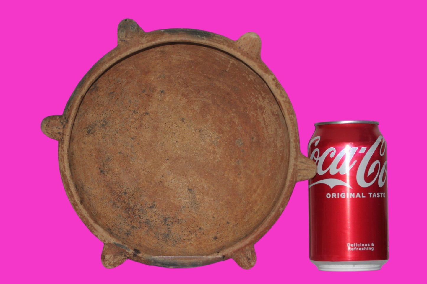 Pre Columbian Authentic Artifact Pedestal Bowl Nicoya Costa Rica 500 AD COA J45