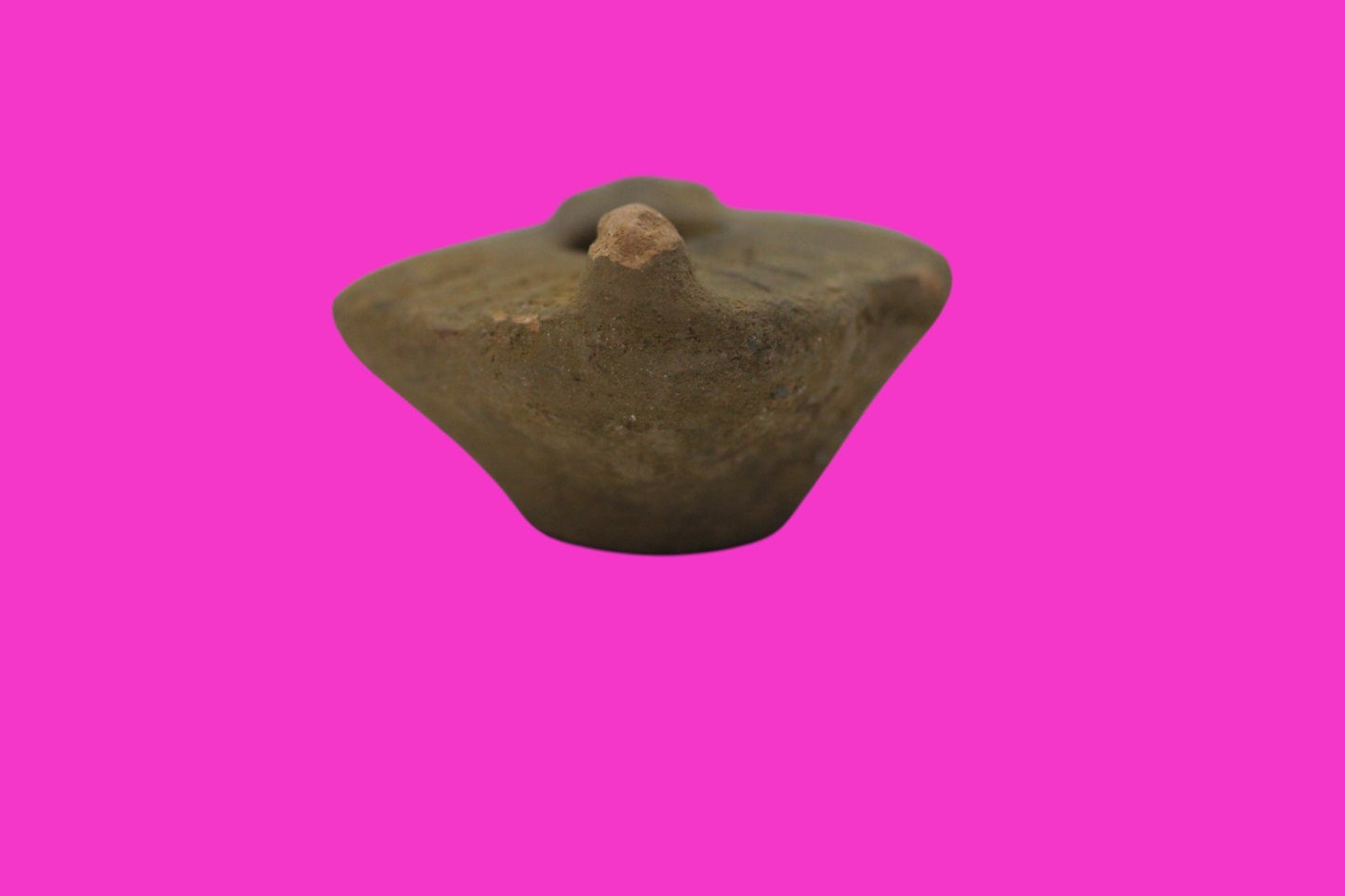 Holy Land Oil Lamp Ancient Artifact Jesus Christ Homeland 100-400 AD COA J107