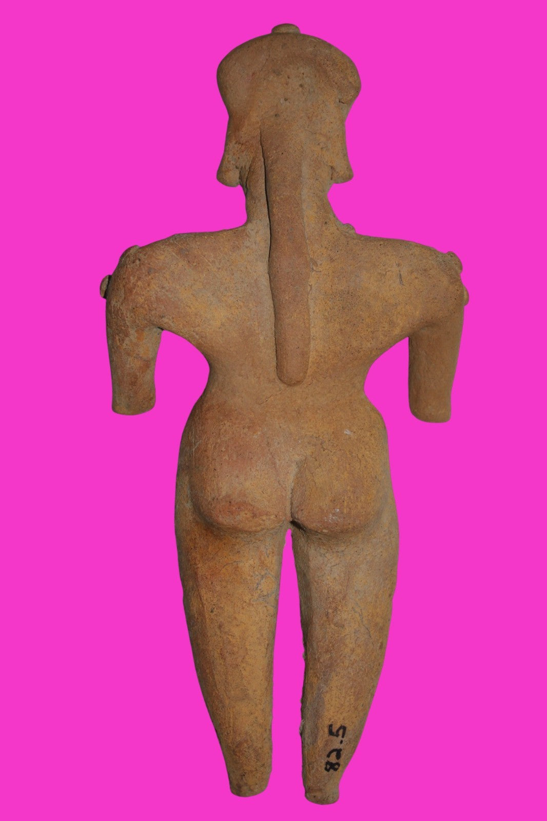 Pre Columbian Artifact 7in Female Shaman Tomb Figure Colima Mexico 100BC COA 251