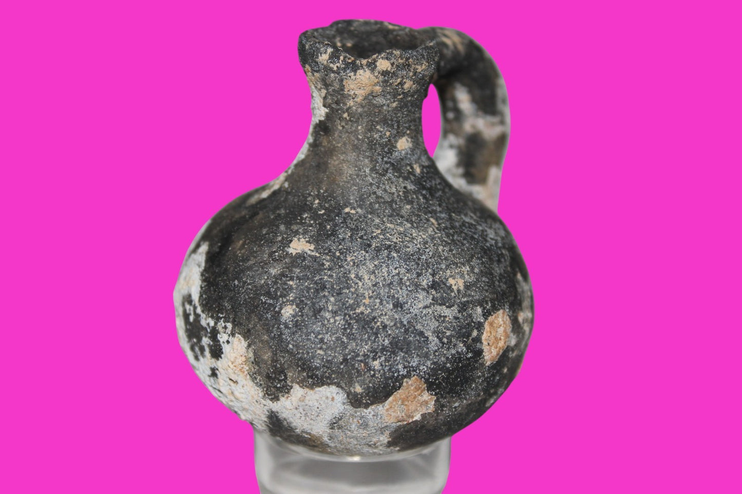 Ancient Holy Land Artifact King David Mini Jugglet Christ Home Land 1000BC COA 1