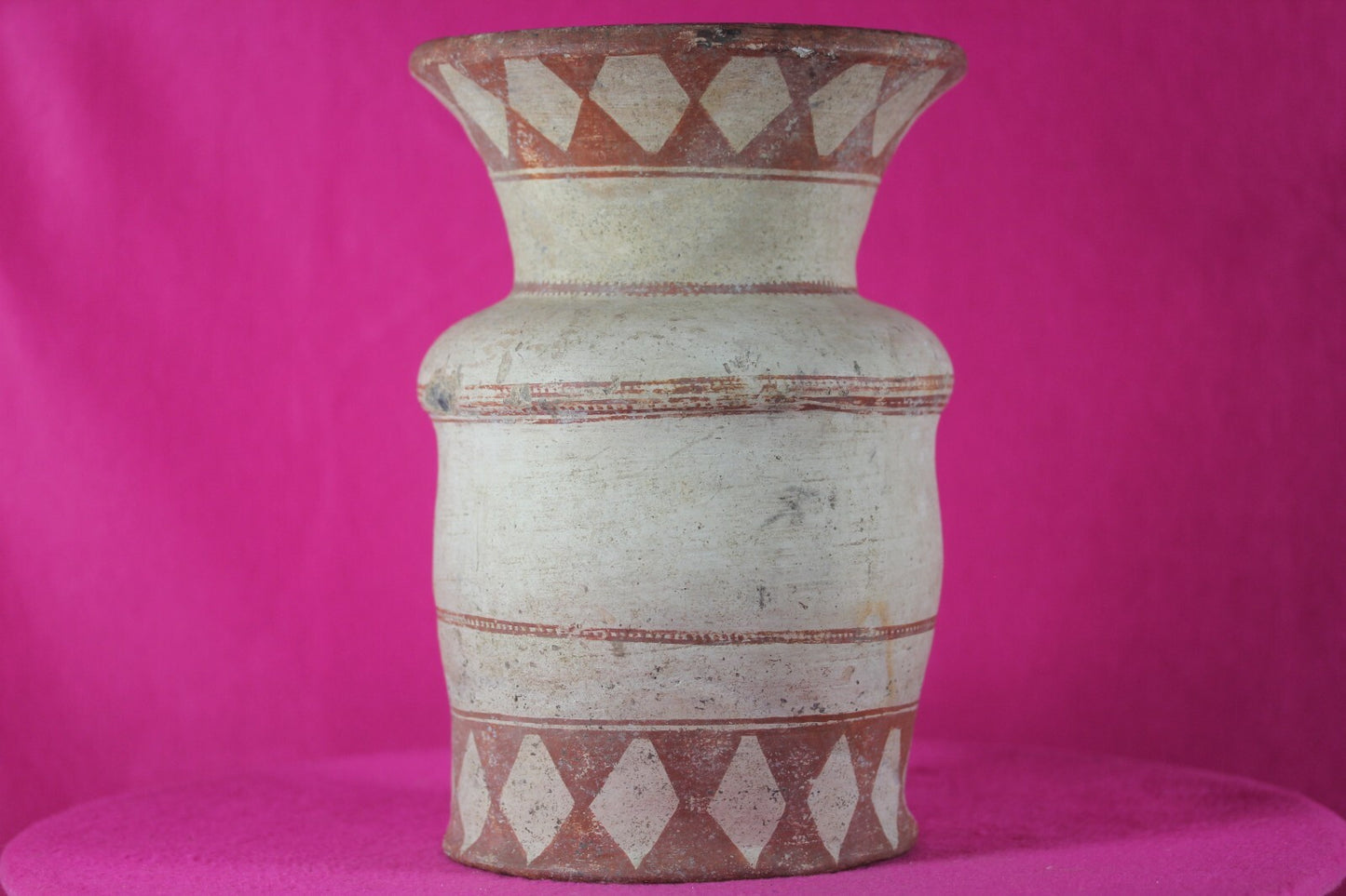 Large Ban Chiang Thailand Artifact Very Rare Pottery Jar 300-200 BC COA T122