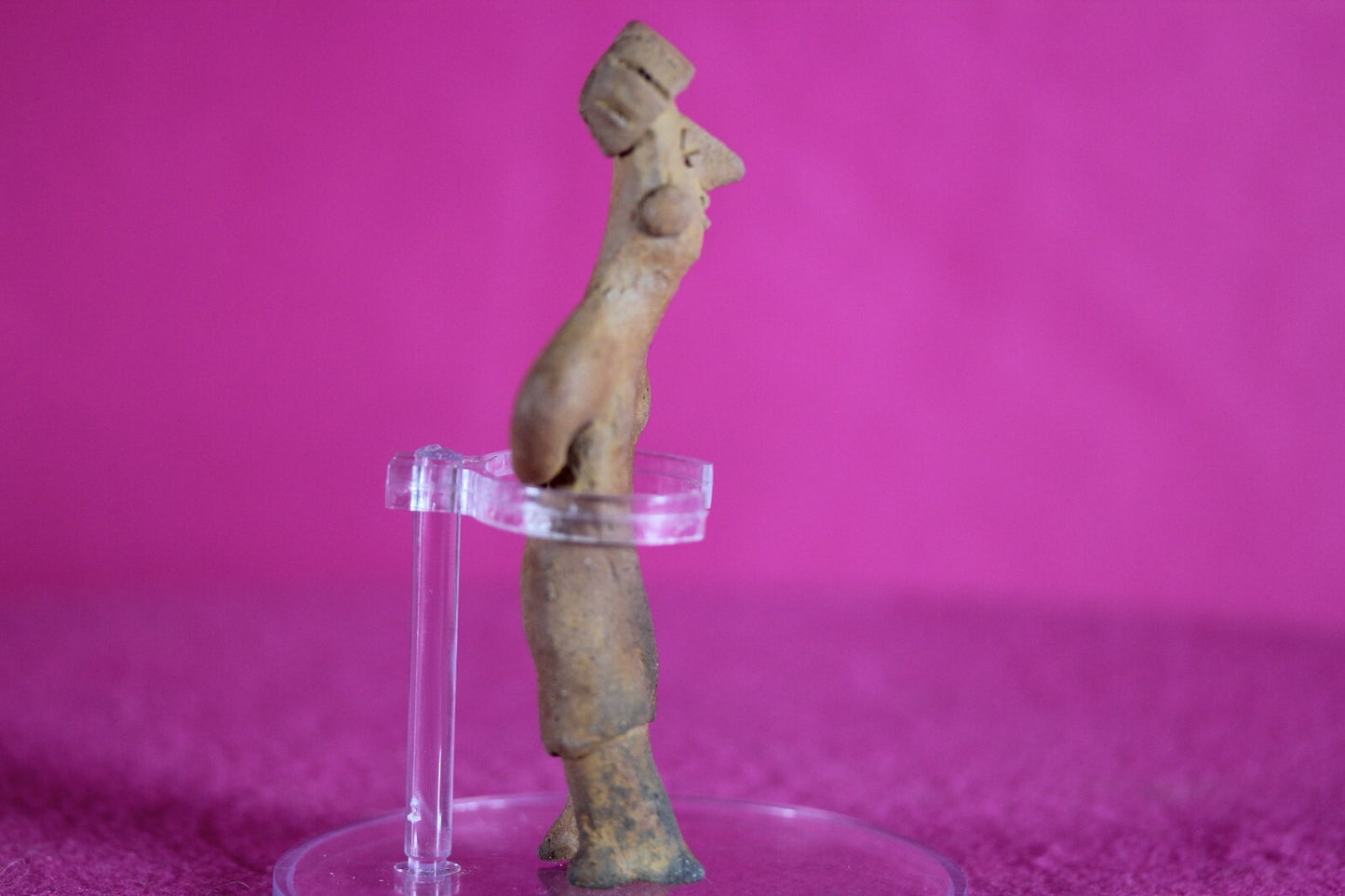 Authentic Pre Columbian Artifact Rare Grandma Tomb Figure Colima Mexico COA 143