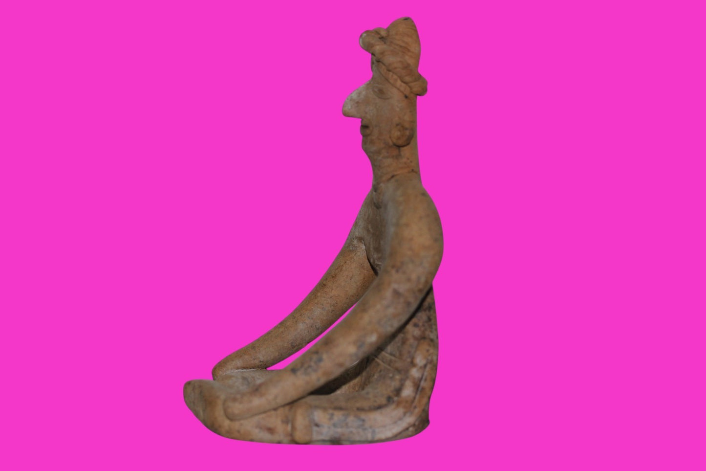 Pre Columbian Museum Quality Artifact Large Tomb Figure Colima Mexico COA 214