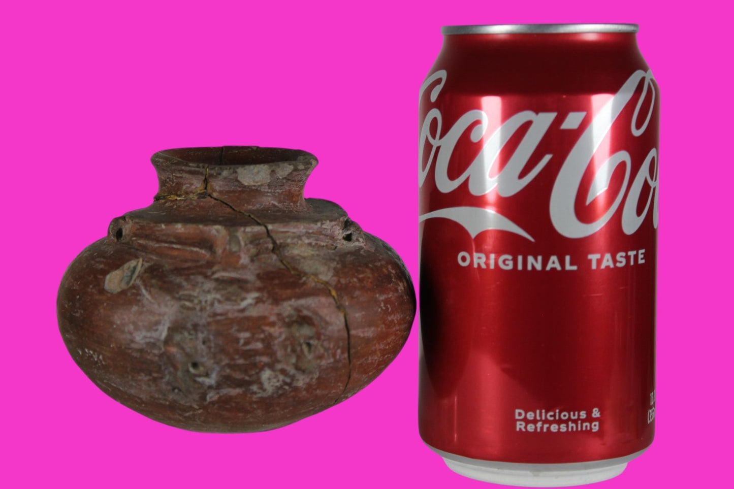 Pre Columbian Authentic Artifact Repaired Mayan Olla Yucatan 250-900 AD COA J69