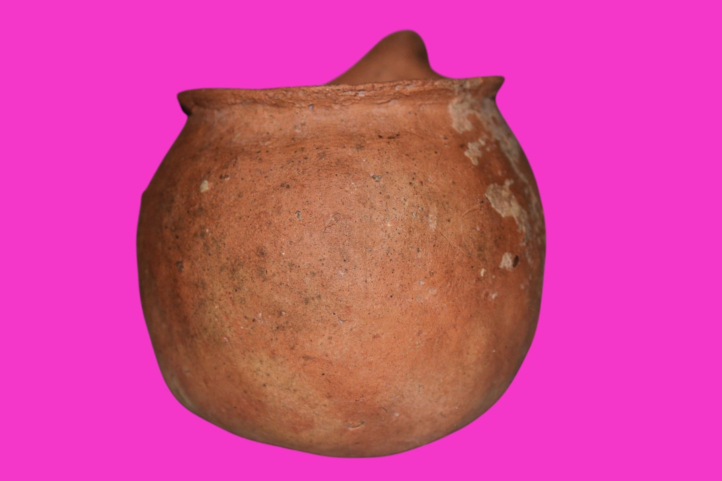 Holy Land Artifact Ancient 4000 Year Old Cup Time of Abraham 2000 BC COA J120