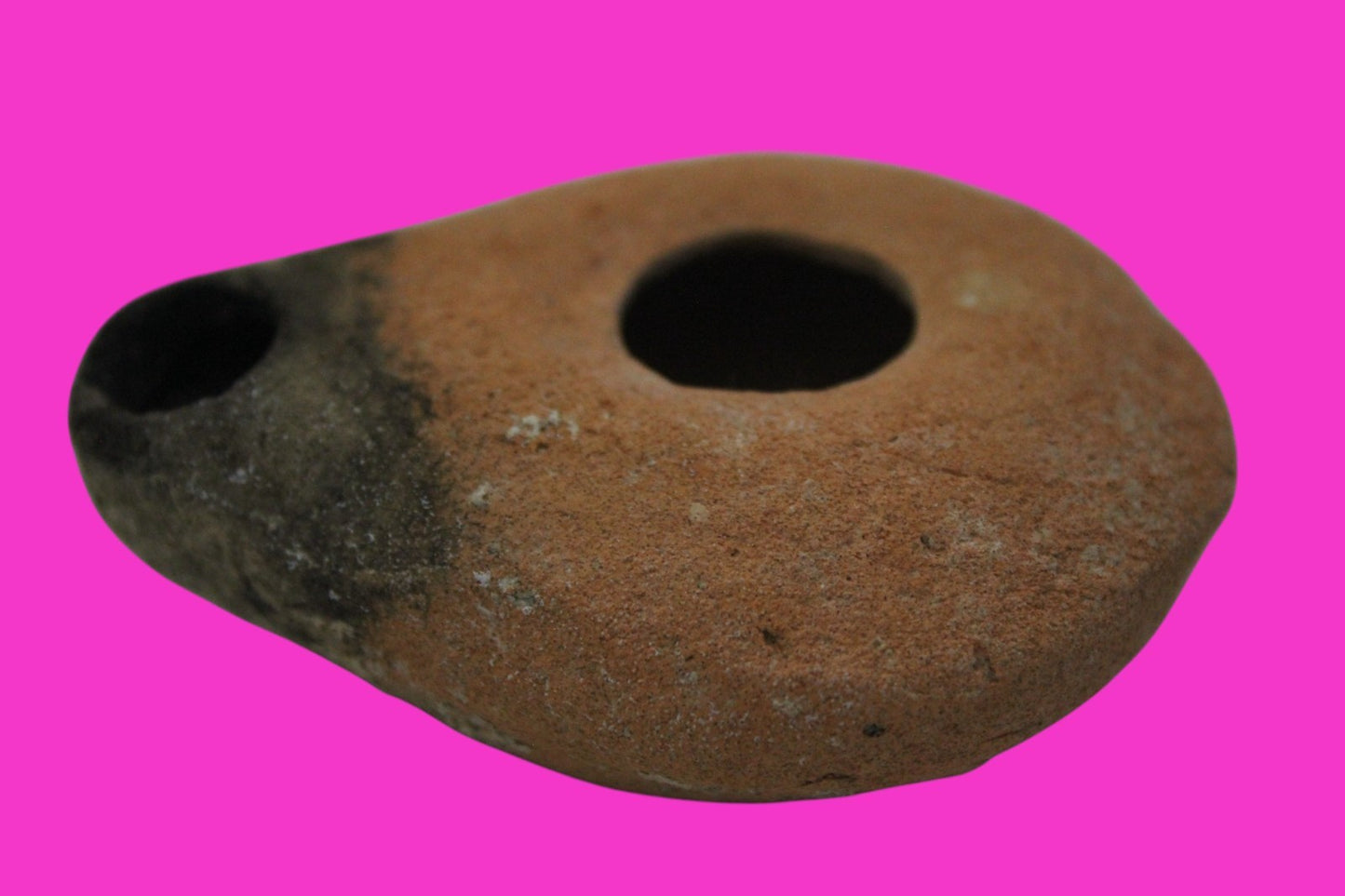 Ancient Holy Land Oil Lamp Artifact Jesus Christ Home Land 100BC-100AD COA 49