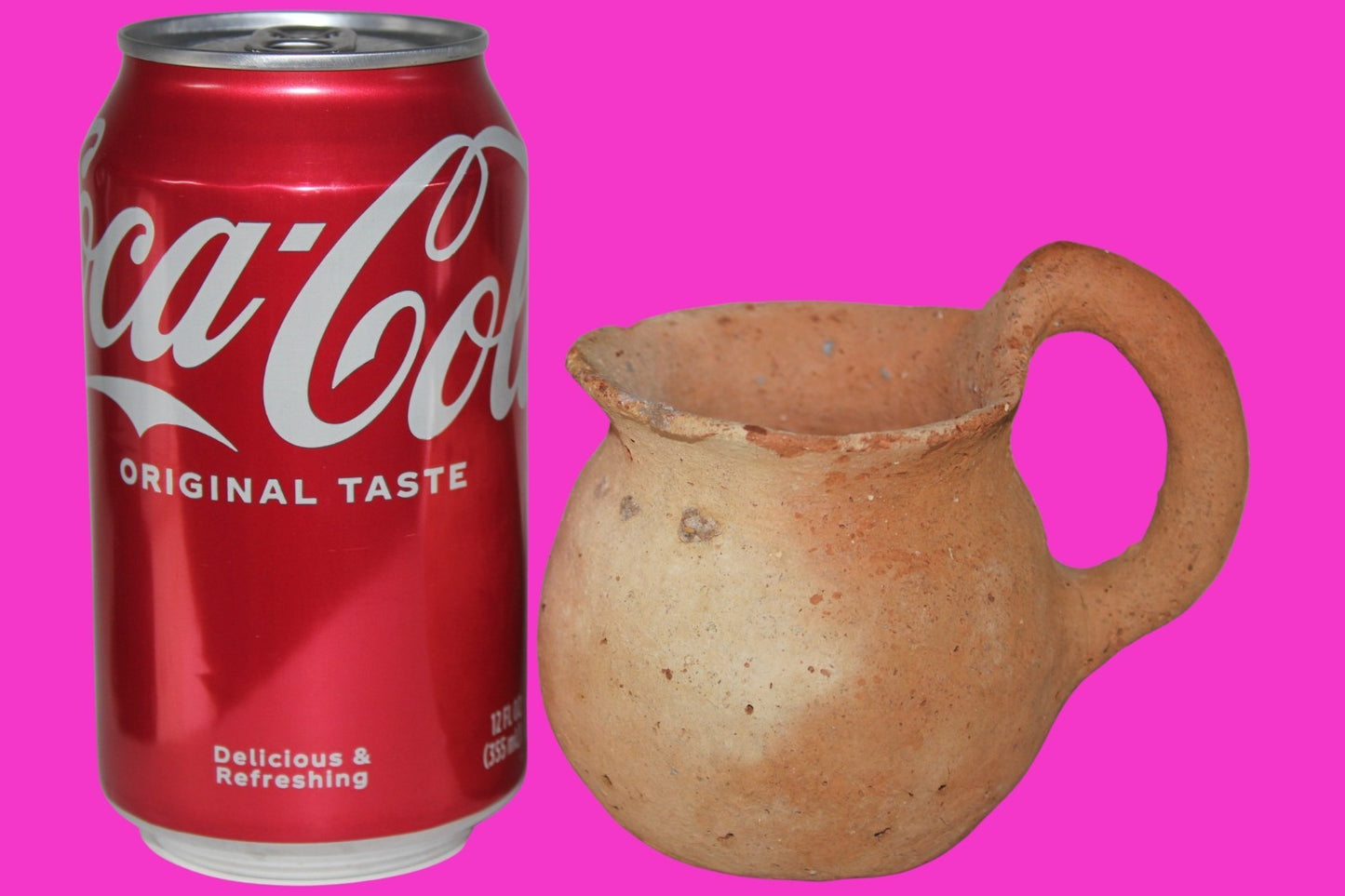 Time Of Abraham Holy Land Artifact Ancient 4000 Year Old Cup 2000 BC COA 25