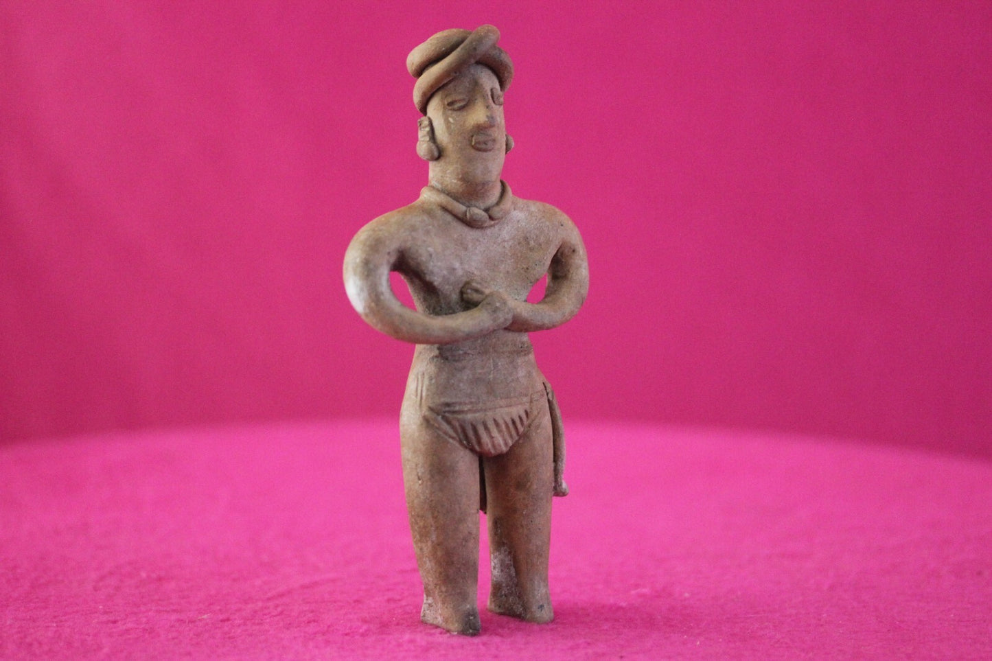 Authentic Pre Columbian Artifact Tomb Figure Colima Mexico 100 BC-250 AD COA 170