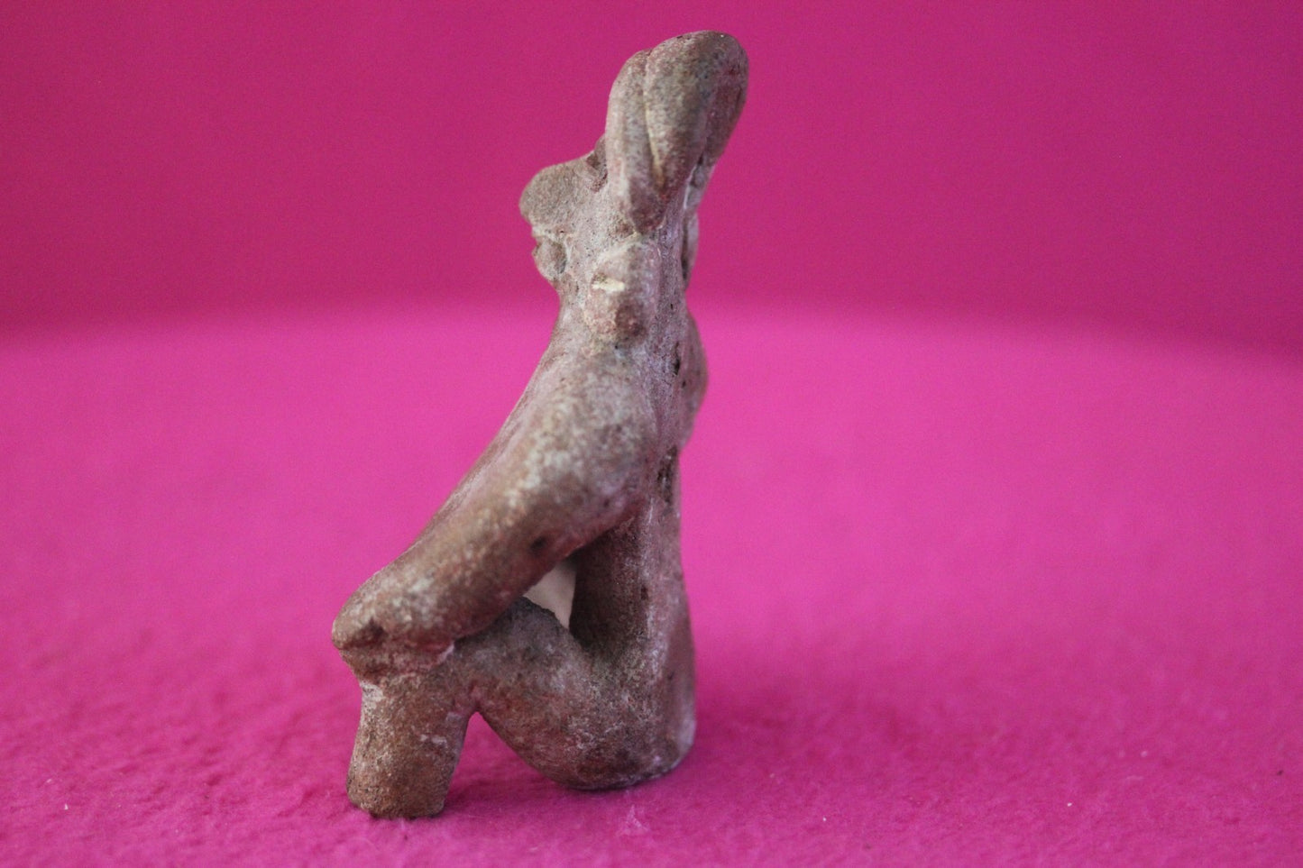 Authentic Pre Columbian Artifact Rare Skirted Tomb Figure Colima Mexico COA 185