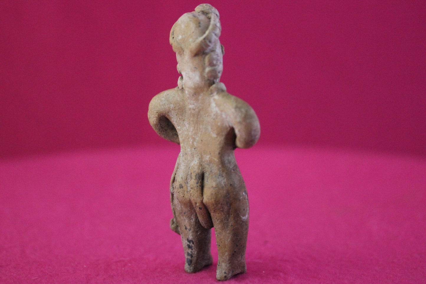 Authentic Pre Columbian Artifact Tomb Figure Colima Mexico 100 BC-250 AD COA 172