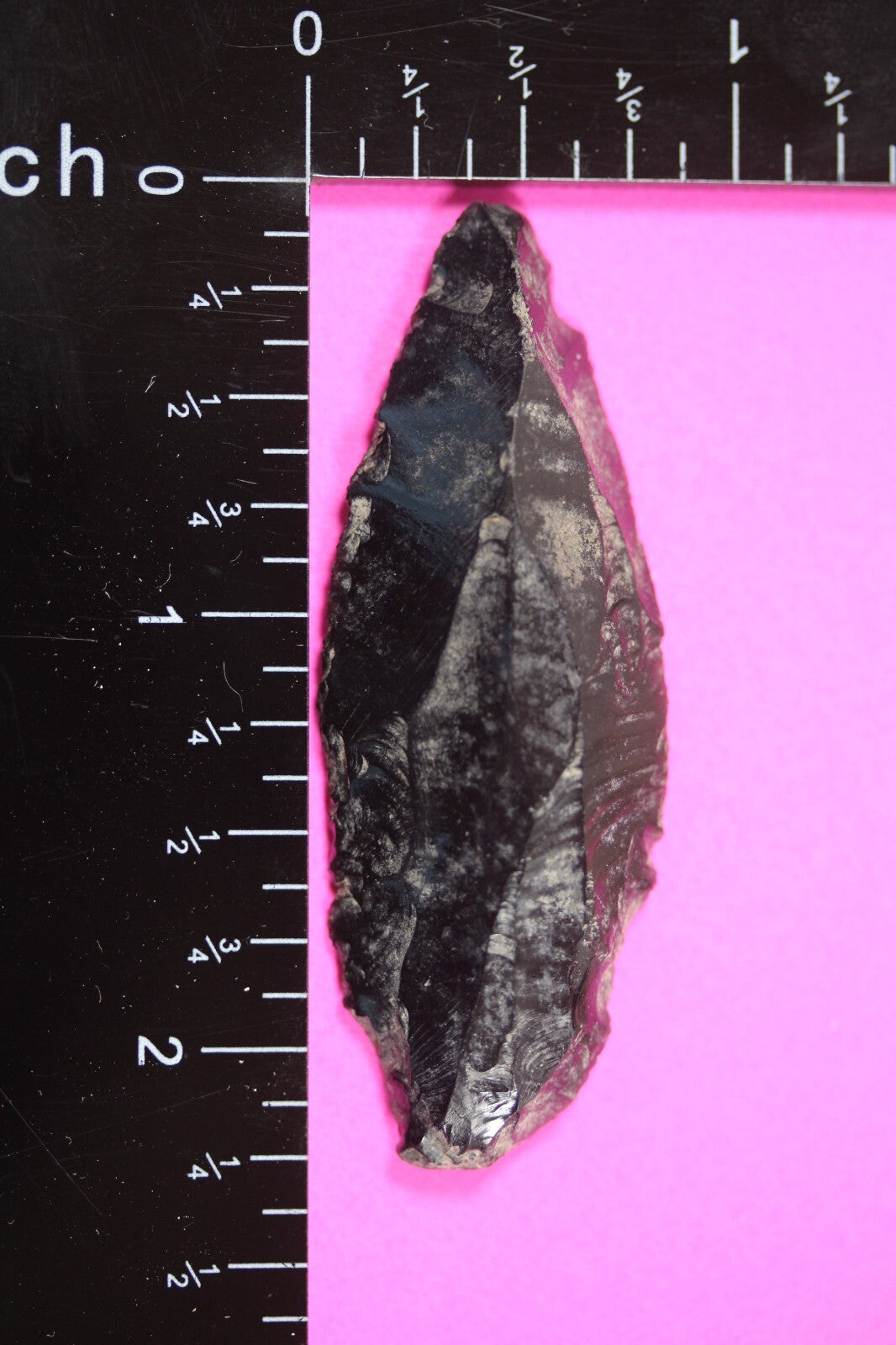 Pre Columbian Artifact Authentic Aztec Arrowhead Battle of Mexico City COA 26