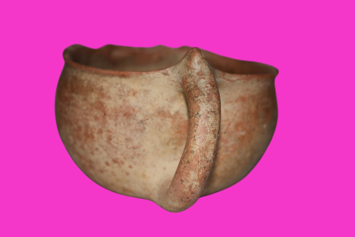 Time of Abraham Holy Land Artifact Ancient 4000 Year Old Cup 2000 BC COA J118