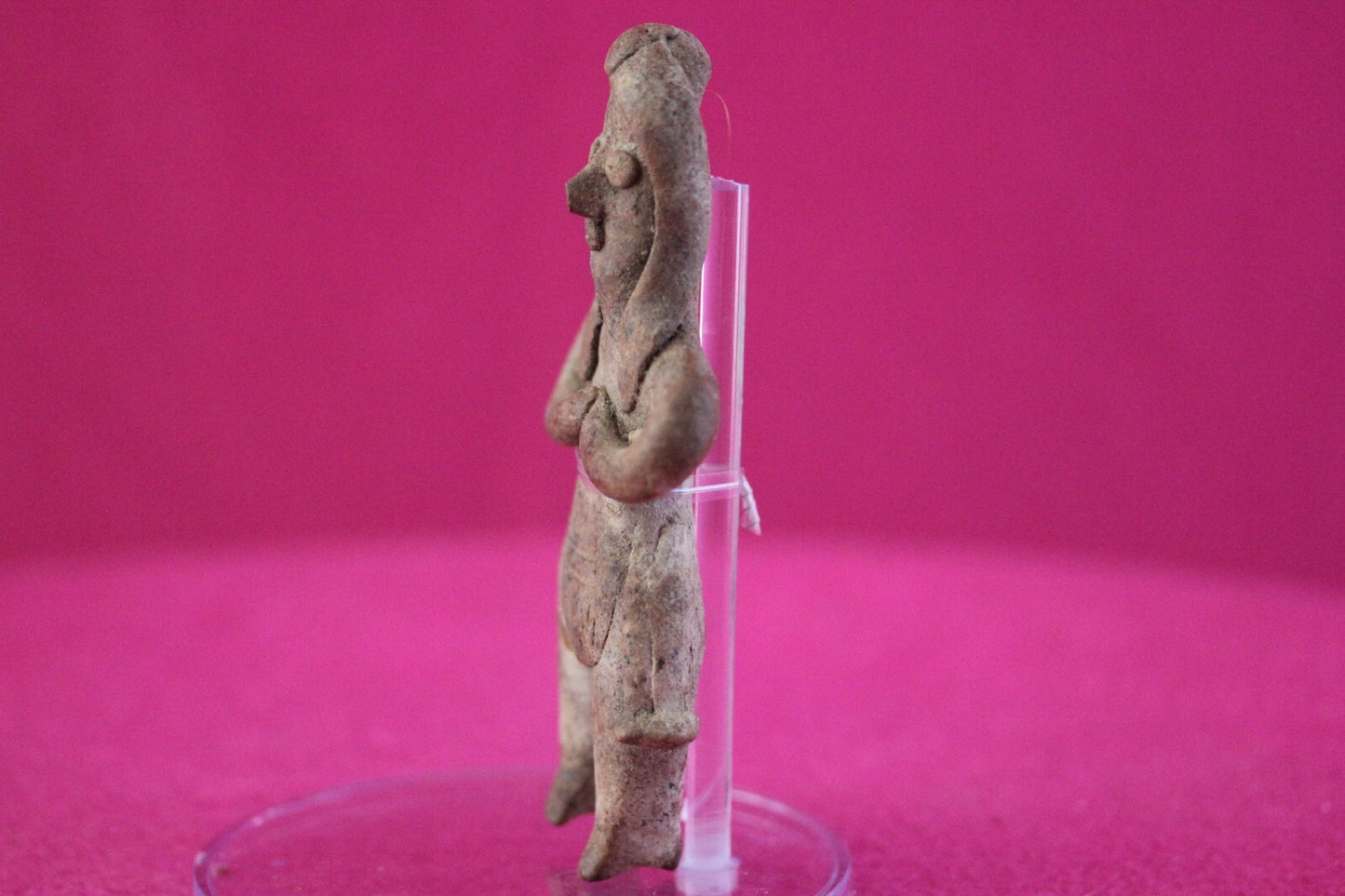 Authentic Pre Columbian Artifact Tomb Figure Colima Mexico 100 BC-250 AD COA 177
