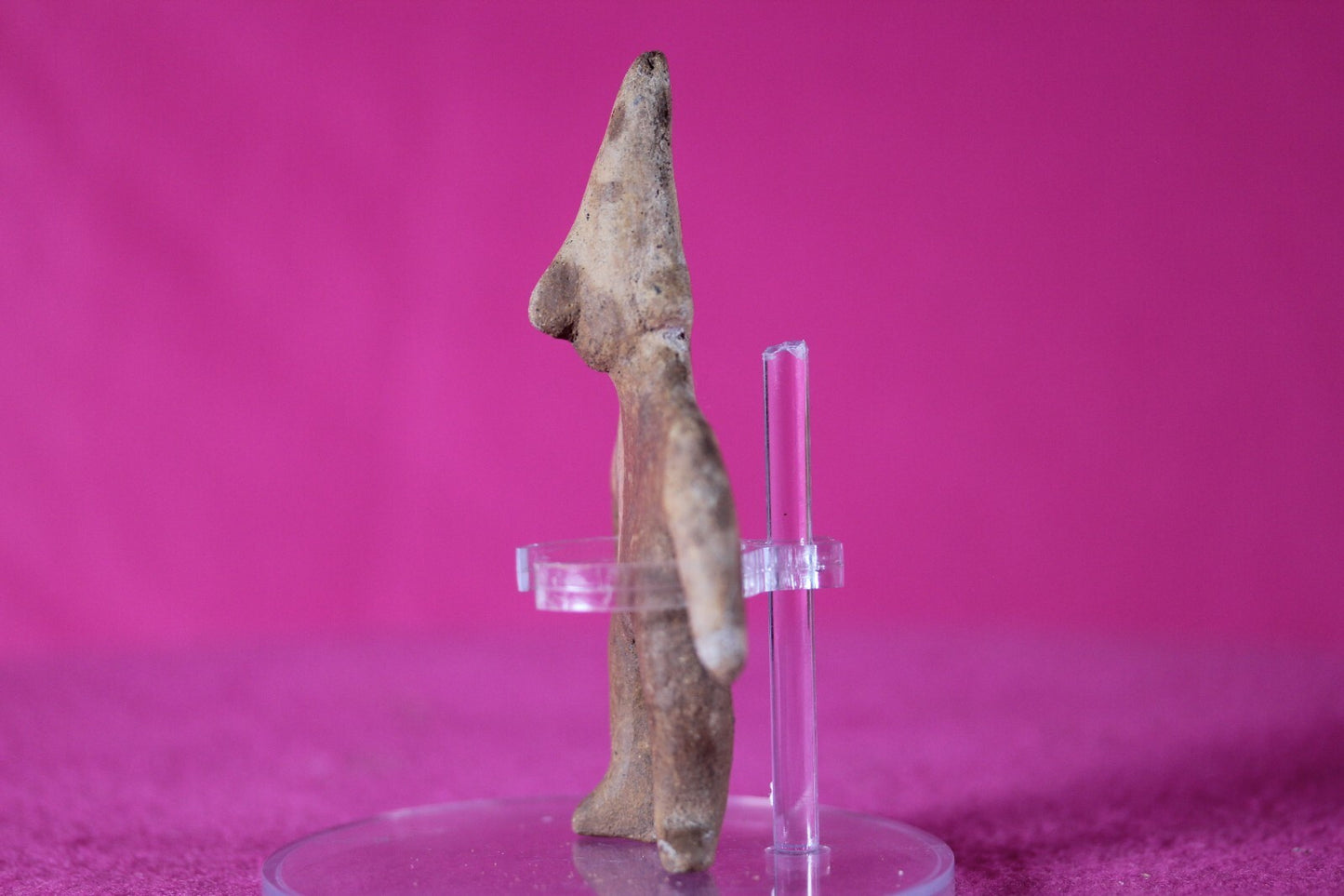 Authentic Pre Columbian Archaic Artifact Tomb Figure Colima Mexico 100BC COA 136