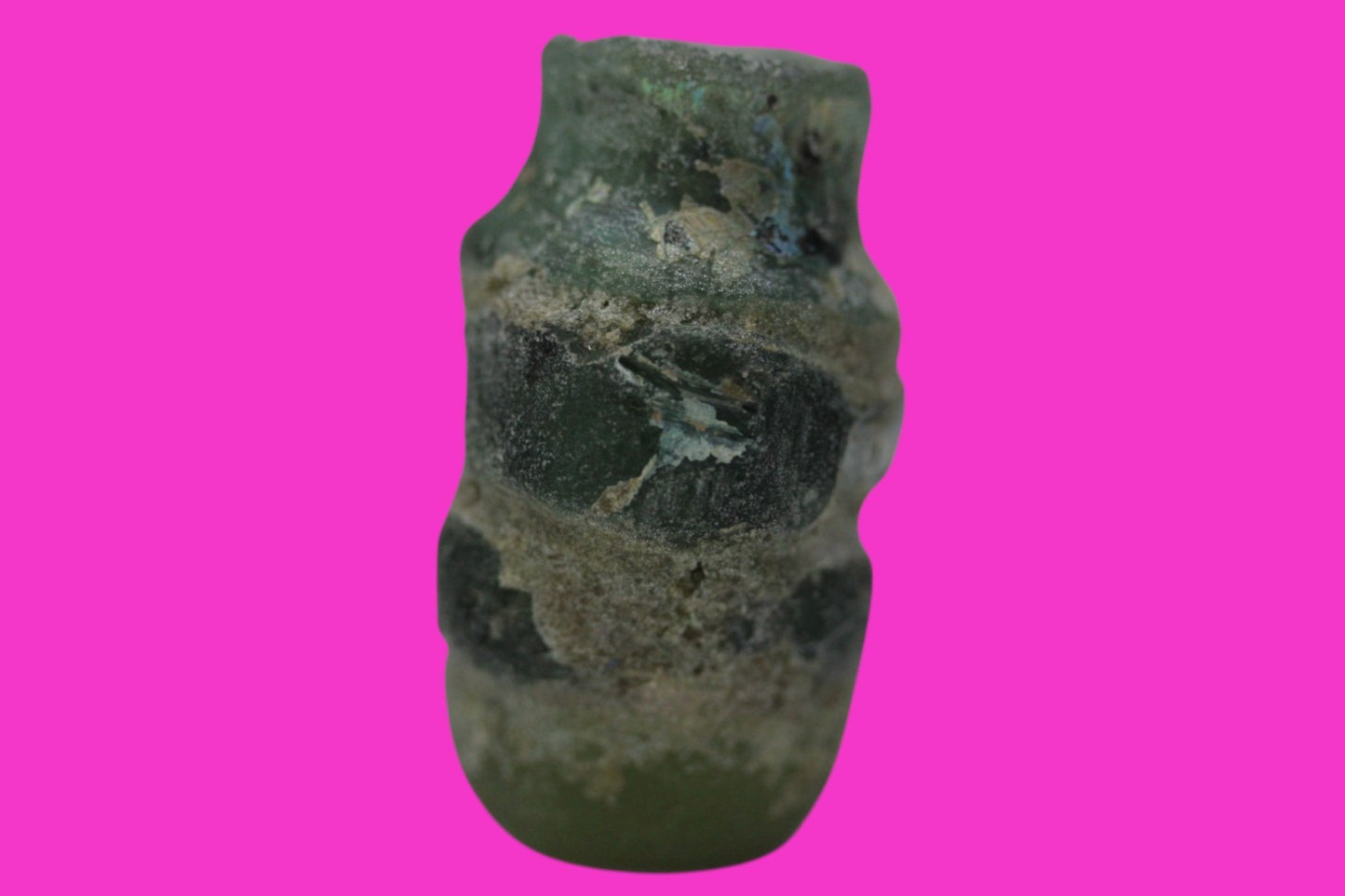 Authentic Persian Artifact Glass Bottle 900-1000 AD Silk Road Hoard COA J27