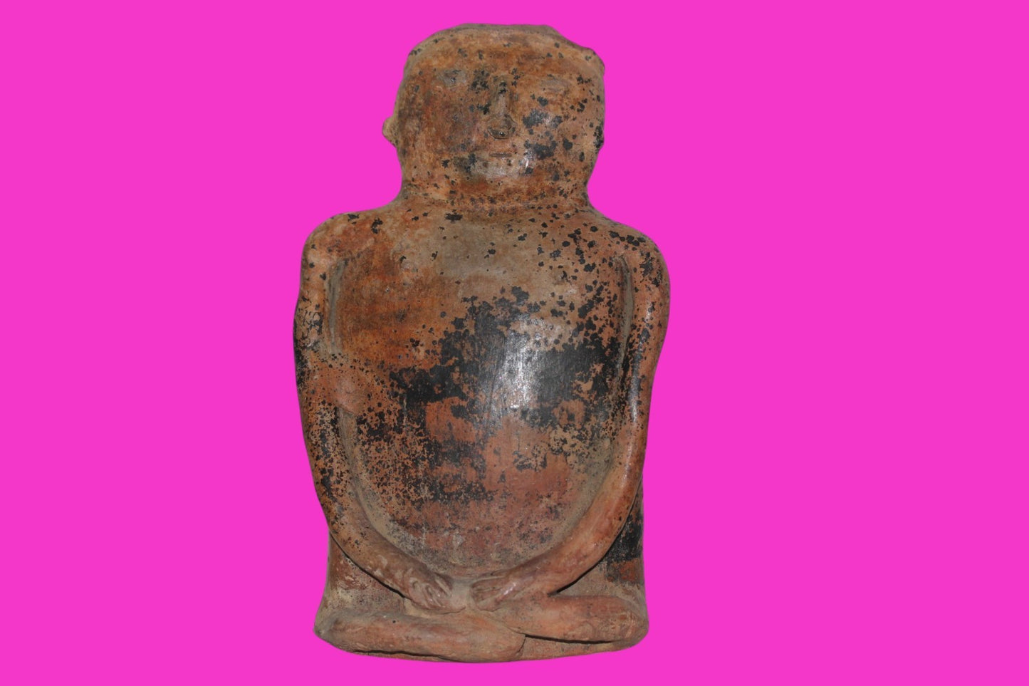 Pre Columbian Artifact Authentic Large Figure Quimbaya Colombia 500 AD COA 216