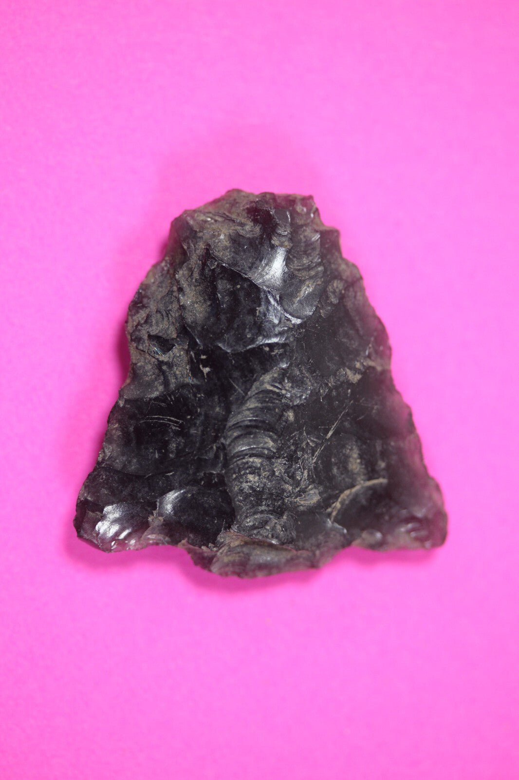 Pre Columbian Authentic Artifact Aztec Arrowhead Battle of Mexico City COA 75