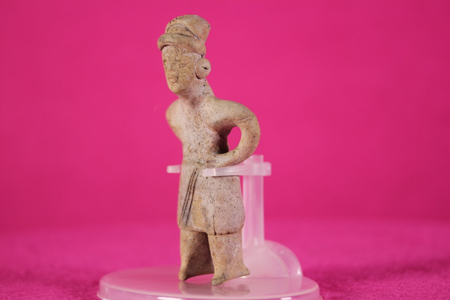 Pre Columbian Artifact Colima Figure Mexico 300BC-300AD Certified COA J62