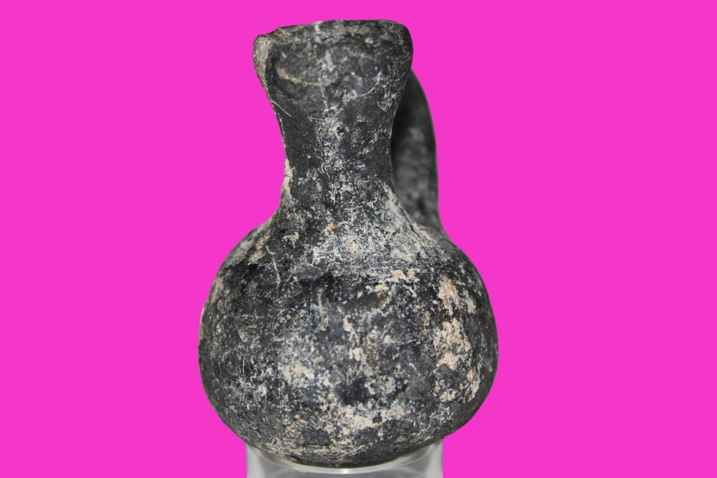 Ancient Holy Land Artifact King David Mini Jugglet Christ Home Land 1000BC COA 3