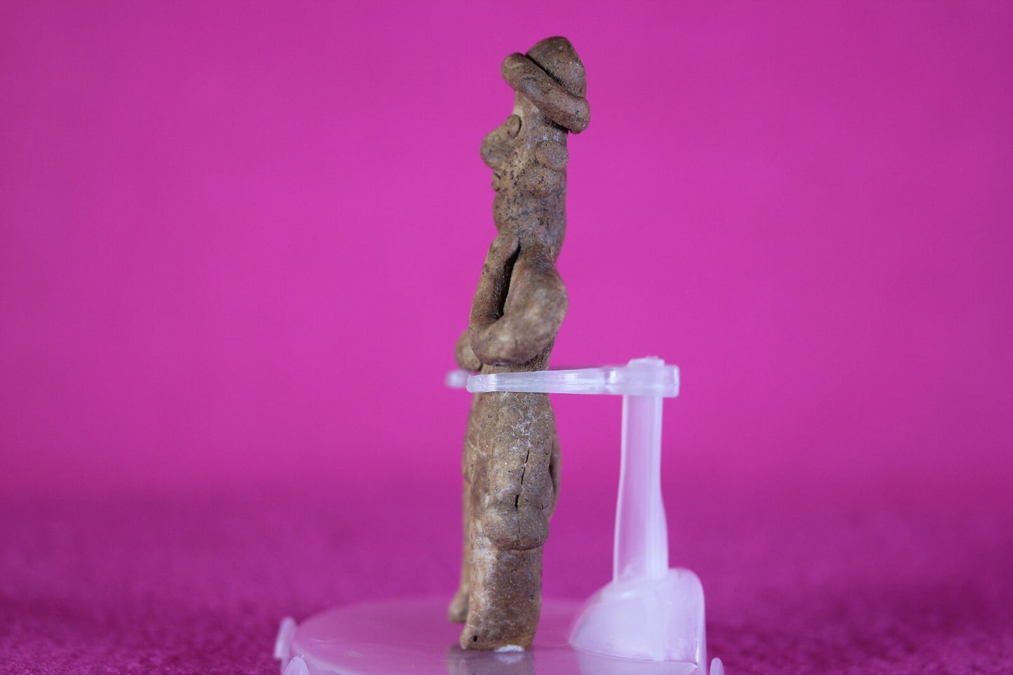 Pre Columbian Artifact Colima Figure Mexico 300BC-300AD Certified COA J72