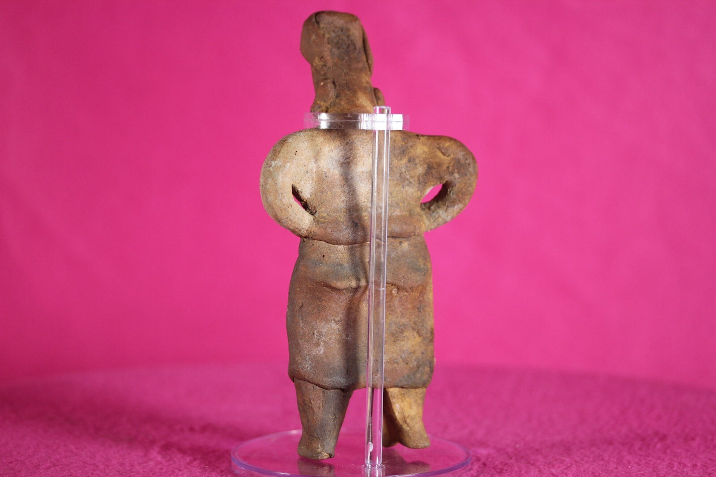 Authentic Pre Columbian Artifact Rare Grandma Tomb Figure Colima Mexico COA 142