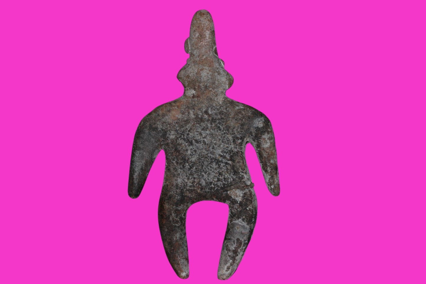 Authentic Pre Columbian Artifact Male Archaic Tomb Figure Colima Mexico COA 19