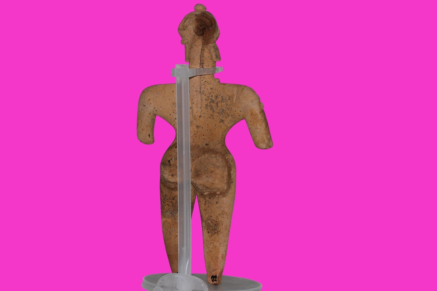 Pre Columbian Artifact BIG Female Shaman Tomb Figure Colima Mexico 100BC COA 237