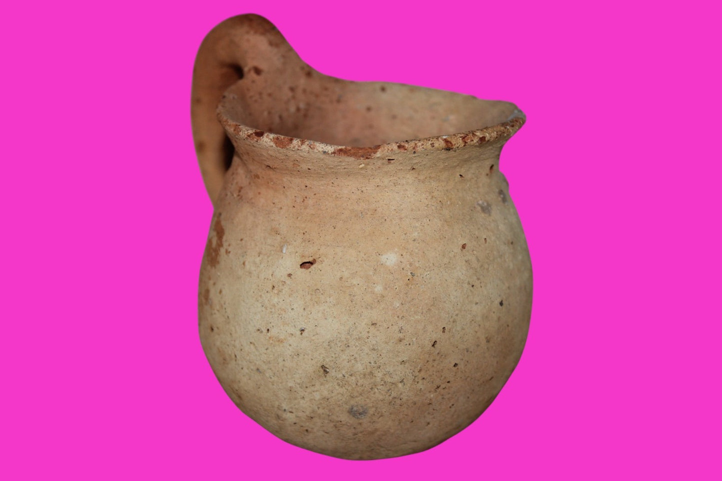 Time Of Abraham Holy Land Artifact Ancient 4000 Year Old Cup 2000 BC COA 25