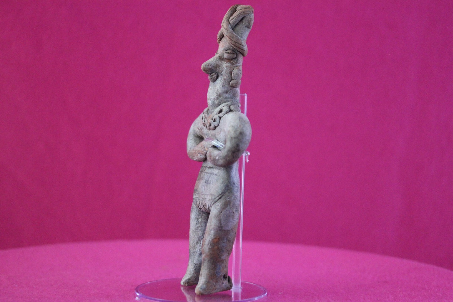 Authentic Pre Columbian Artifact Tomb Figure Colima Mexico 100 BC-250 AD COA 169
