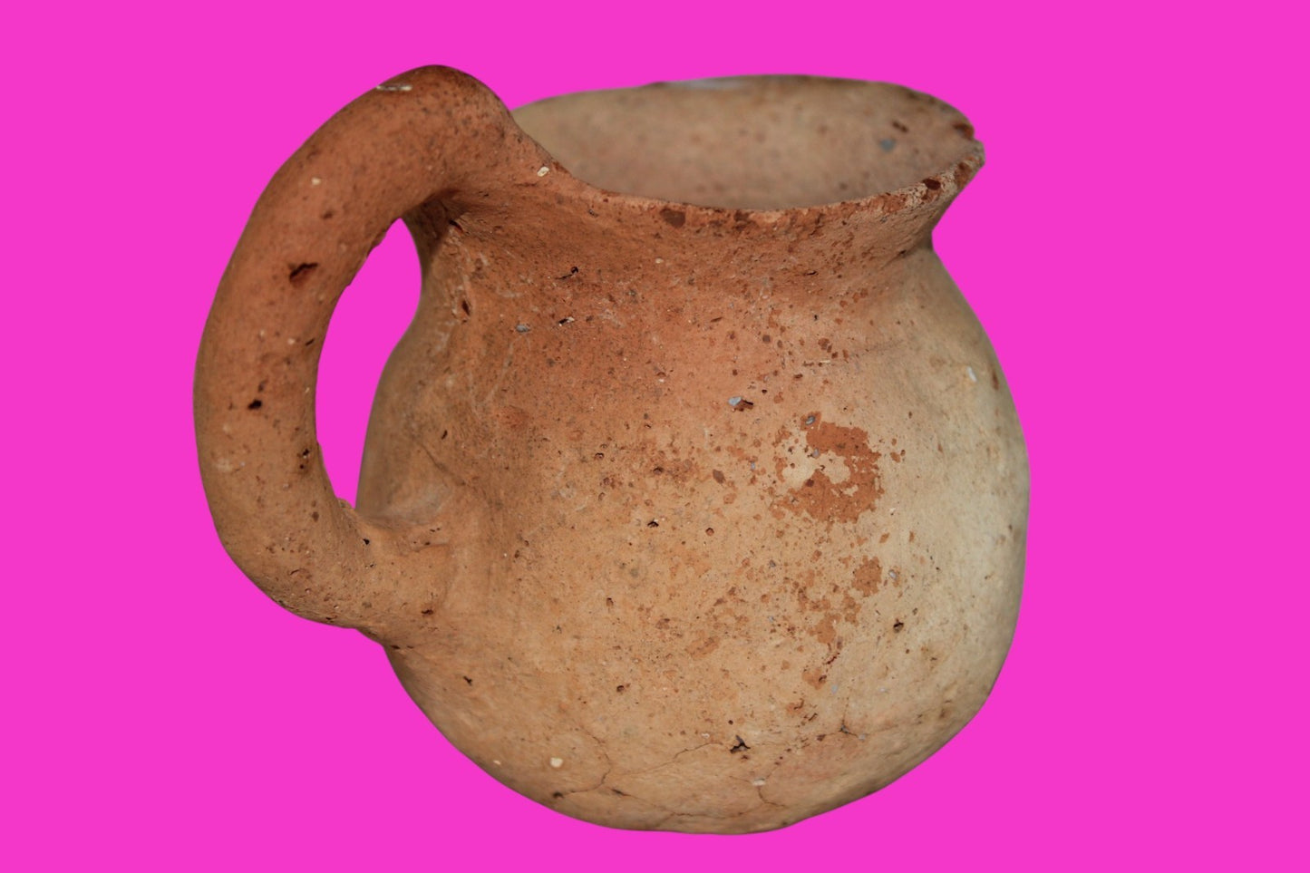 Time Of Abraham Holy Land Artifact Ancient 4000 Year Old Cup 2000 BC COA 25